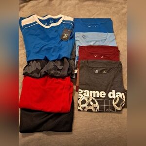 Xersion 3 Shorts 5 Shirts Sz L(14-16)H